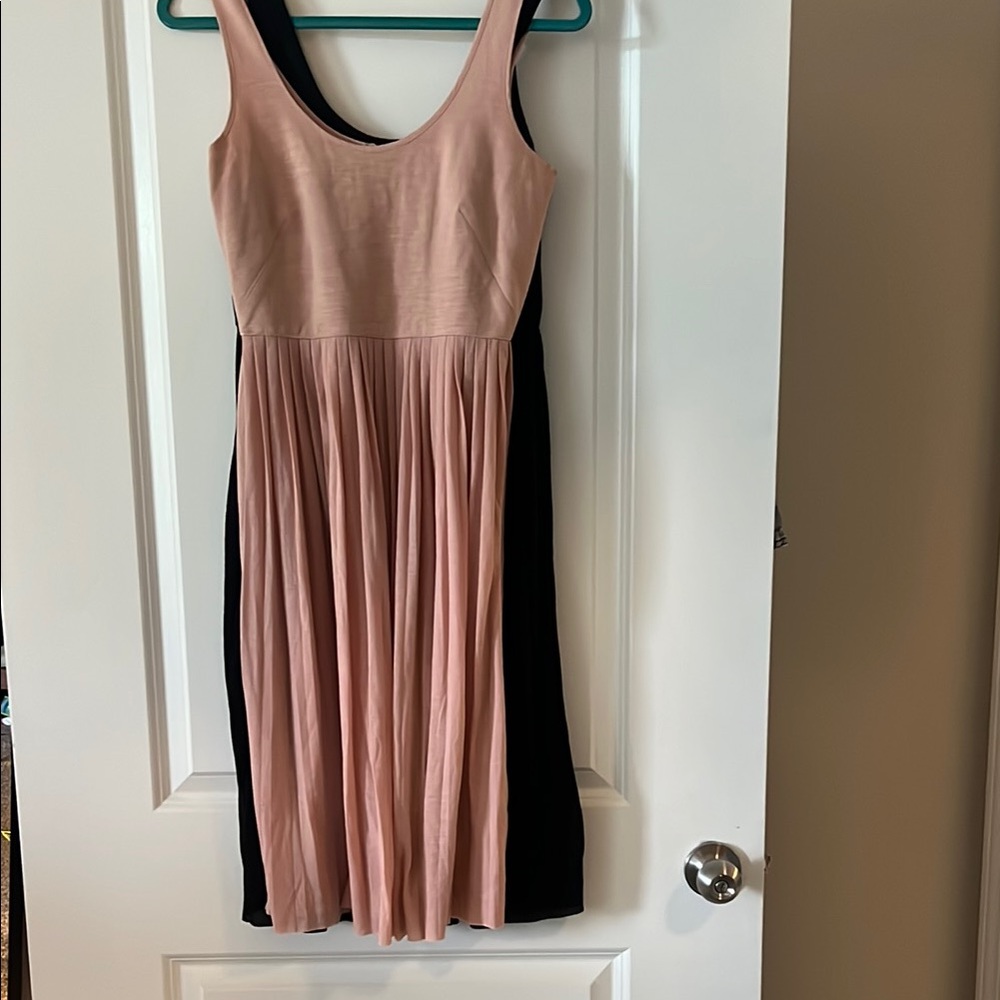 J. Crew Sz 2 Elegant Pink and Black Sleeveless Summer Dresses